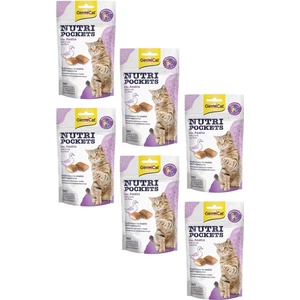 Nutri Pockets Ördekli Kedi Ödülü 60 gr x 6