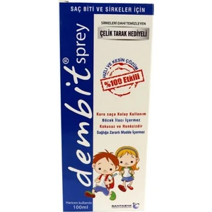 Saç Biti ve Sirkeler Için Sprey 100 ml – Çelik Tarak Hediyeli