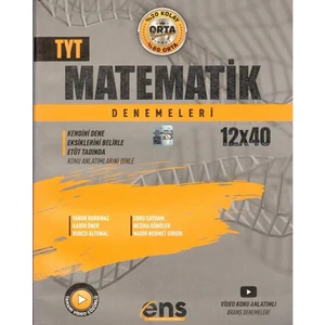 ENS Yayıncılık TYT Matematik 12 x 40 Denemeleri