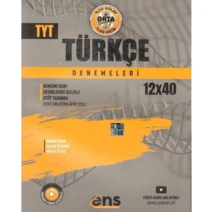ENS Yayıncılık TYT Türkçe 12 x 40 Denemeleri