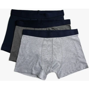 Erkek Basic 3'lü Boxer Seti