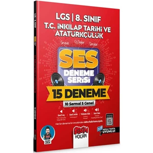 Benim Hocam Yayınları  2022 LGS 8.Sınıf T.C. Inkılap Tarihi ve Atatürkçülük Ses Deneme Serisi 15 Deneme