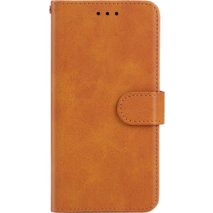 Tecno Spark Go 2020 Kahverengi Deri Telefon Kılıfı (Yurt Dışından)