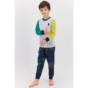 U.S. Polo Assn. Karmelanj Fıstık Erkek Çocuk Pijama Takımı