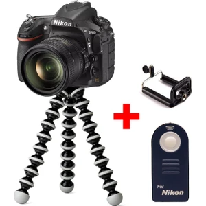Nikon Fotoğraf Makineleri İçin Masaüstü Tripod Seti