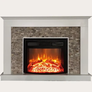 Dlc Stone 1800W Elektrikli Dekoratif Şömine Fanlı Isıtıcı