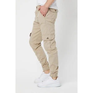 DAMGA JEANS Erkek Cargoflex Pamuklu Günlük Konforlu Kargo Cepli Pantolon