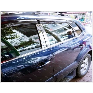 Ebal Oto Kia Sportage Krom Cam Çıtası 6 Prç. 2005-2010 P. Çelik