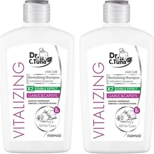Dr. C. Tuna Vitalizing Sarımsaklı Şampuan 500 ml x 2