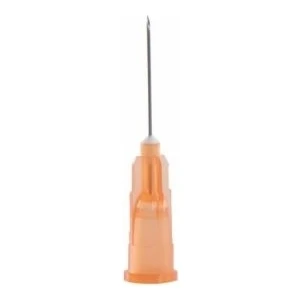 Enjektör Iğnesi 0.5 x 16 Mm. Turuncu (25G x 5/8) 100 Adet