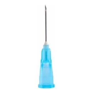 Enjektör Iğnesi 0.6 x 16 Mm. Mavi (23G x 5/8) 100 Adet