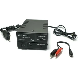 Alpa 6V-12V - 2A Akü Şarj Cihazı