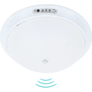 PM-7672 95MM Beyaz 24 Ledli Şarjlı Işığa Duyarlı - Hareket Sensörlü Tavan Lambası