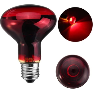 150W Isı Ampulü R125 220V Kırmızı Cam