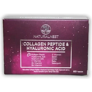 Collagen Peptide & Hyaluronik Asit 60 Tablet