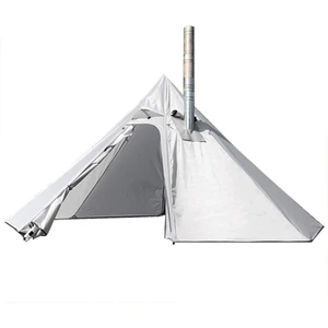 Kamp Çadırı Soba Baca Çıkışı - Yanmaz Kumaşdan Imal