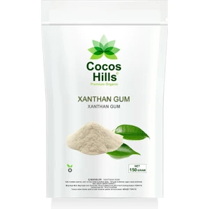 Cocos Hills Xanthan Gum Gluten Free ( Glütensiz Ksantan Gam ) 150 gram