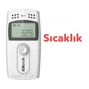 Rc-4 Sıcaklık Kayıt Cihazı Datalogger
