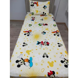 Tek Kişilik Ara Beden 120 x 200 cm Ranforce Lastikli Çarşaf Takımı