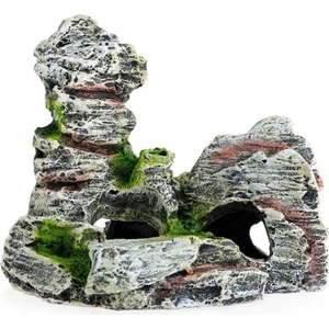 B Baosity Akvaryum Dağ Dekor Görünümü Taş 11.5X9X11CM (Yurt Dışından)