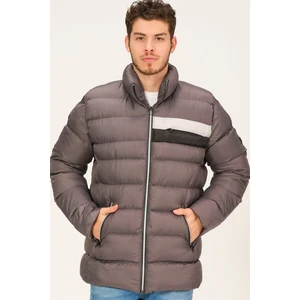 M8650 Dewberry Erkek Puffer Mont-Koyu Antrasit
