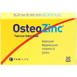 Tab İlaç Osteozinc Takviye Edici Gıda 30 Tablet