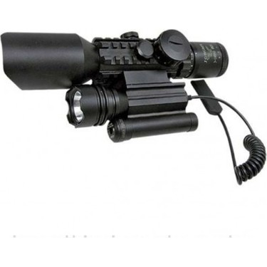 3-10x42 Nikula Zoomlu Av Tüfeği Dürbünü Tüfek Lazeri Zenon Fiyatı