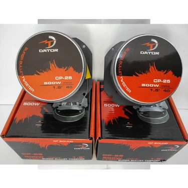Dator Cp-25 13 cm Spl Tweeter 500 Rms Cp-25 Fiyatı