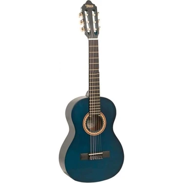 Valencia VC204TBU Mavi Klasik Gitar (Kılıf