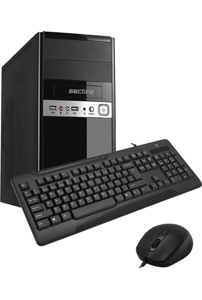 Seclife SC-4765 Intel Core i7 4765 8GB 240GB SSD Freedos Masaüstü Bilgisayar