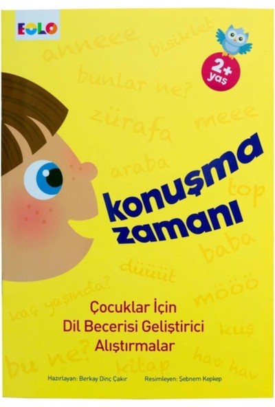 Dil Gelişimi 3'lü Kitap Seti - Dil ve Konuşma Aktiviteleri, Konuşma Zamanı, Dil ve Konuşma Becerisi