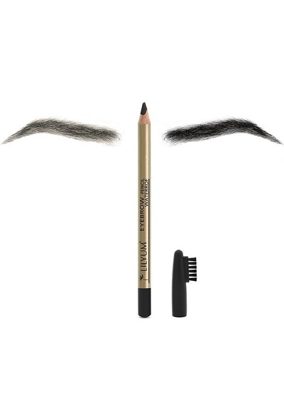 Lilyum Eyebrow Pencil - Kaş Kalemi Siyah 1,15 gr - No: 110