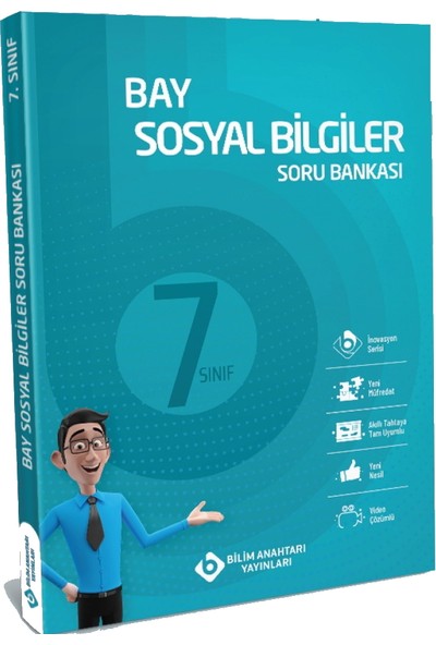 Bilim Anahtarı Yayınları Bay 7. Sınıf Sosyal Bilgiler Soru Bankası
