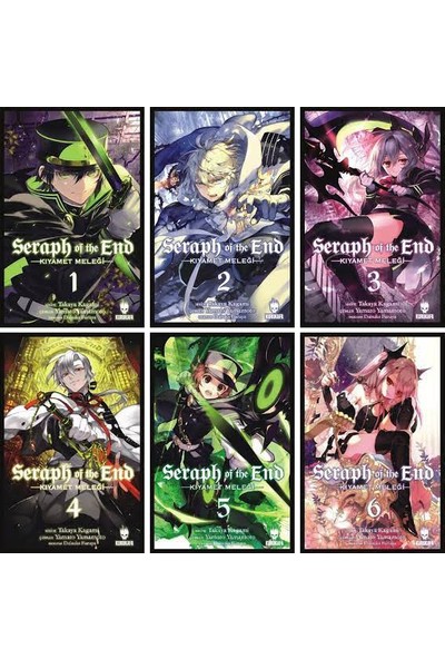 Seraph Of The End 1-2-3-4-5-6. Ciltler Manga Seti - Takaya Kagami