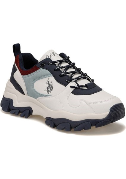 Tracky Beyaz Lacivert Kadın Sneaker Ayakkabı V2 fiyatları