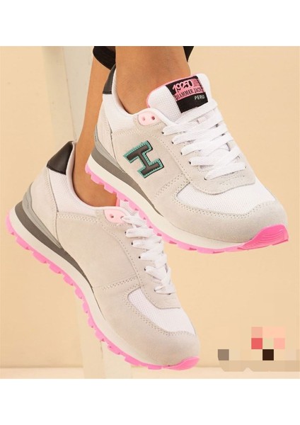 Peru Kadın Sneaker Spor Ayakkabı 19250 Puruty Pembe V1