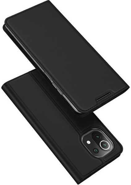 Xiaomi Mi 11 Lite Kılıf Kapaklı Flip Cover Kılıf Skinpro Series AL-34690