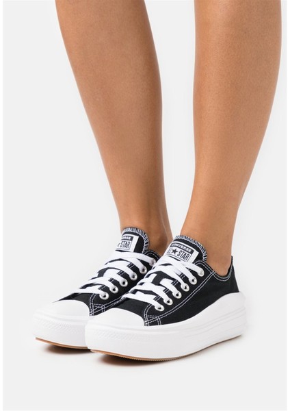 All Star Siyah Beyaz Kalın Yüksek Taban Ayakkabı 570256C V5 fiyatları