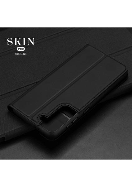 Dux Ducis Sm Galaxy S21 Plus Kılıf Kapaklı Flip Cover Kılıf Skinpro Series AL-34697