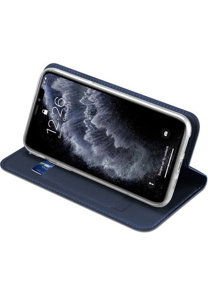 iPhone 11 Pro Max 6.5inç Kılıf Kapaklı Flip Cover Kılıf Skinpro Series AL-34701 modelleri