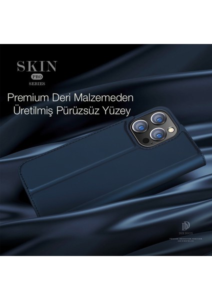 iPhone 13 Pro Max 6.7inç Kılıf Kapaklı Flip Cover Kılıf Skinpro Series AL-34704 fırsatları