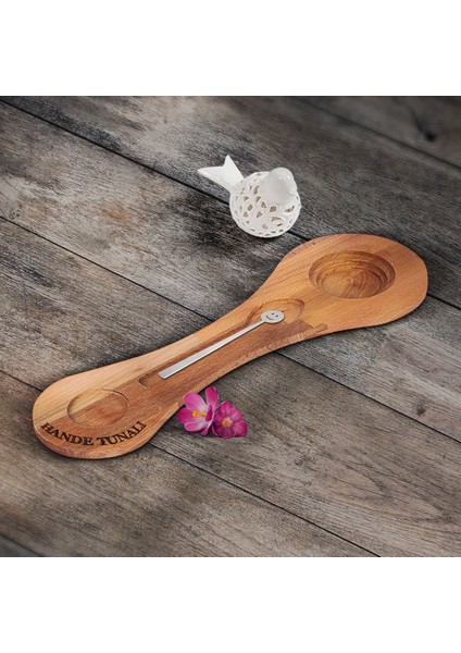 Kişiye Özel Sargı Ahşap Latte Sunum Tabağı fiyatları