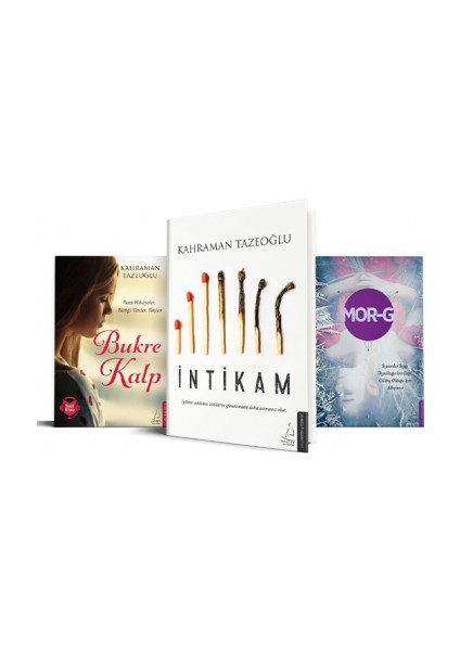 Bukre Kalp - Intikam - Mor-G - 3 Kitap - Kahraman Tazeoğlu