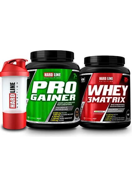 Kas Kombinasyonu Progainer 1406 gr Whey3 Matrix 908 gr