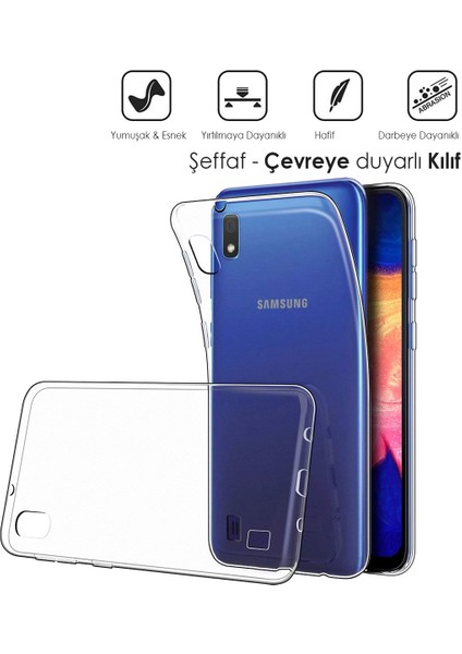 Samsung A10 Şeffaf Kılıf