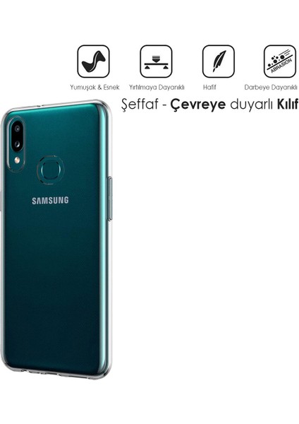 Samsung A10S Şeffaf Kılıf