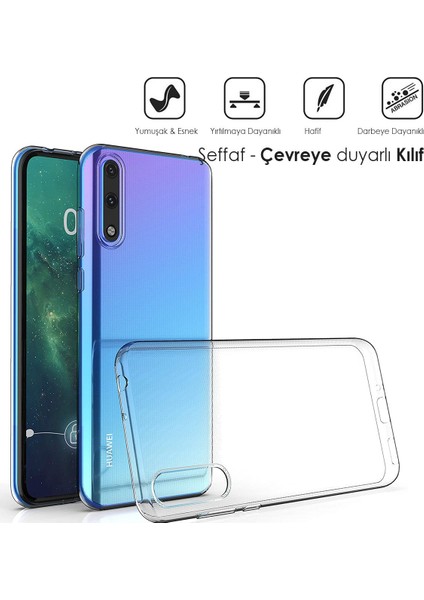 Huawei Y8P Şeffaf Kılıf fiyatları