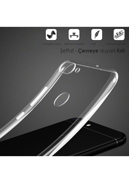 Huawei P Smart Şeffaf Kılıf