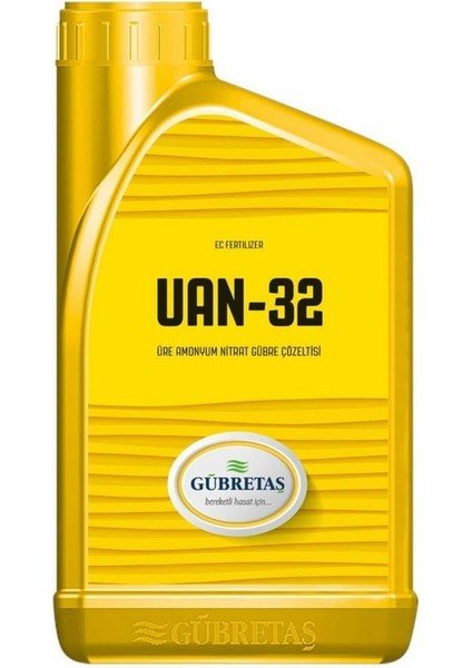 Uan 32 1lt Yüksek Azotlu Yaprak Gübresi