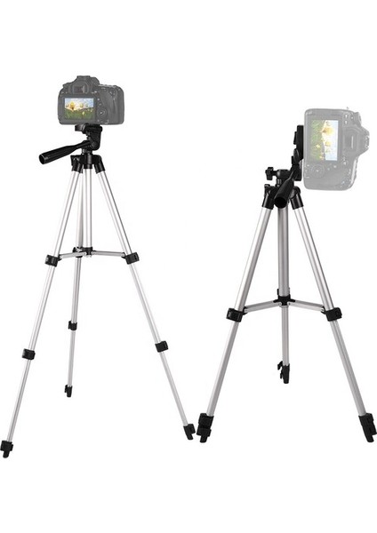 Profesyonel Tripod Kamerra ve Telefon Tutucu 3110 - 1m 105 cm fırsatları